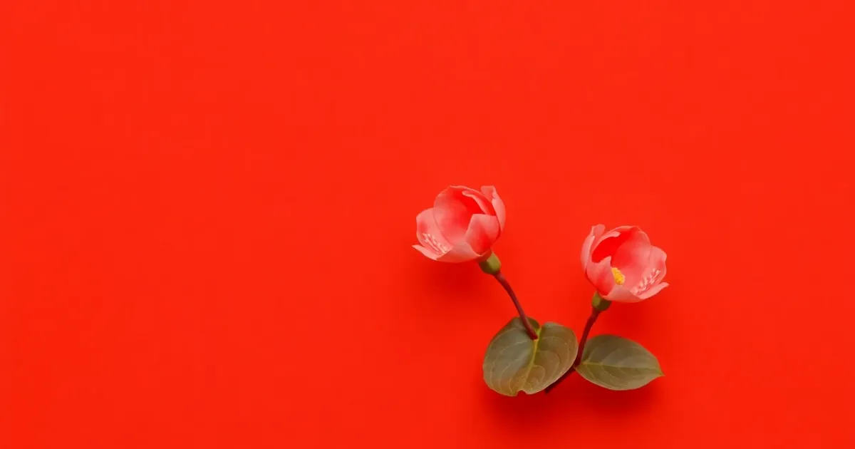 Authentic Texture for Chinese Color Begonia Red - Traditional Chinese Colors Texture