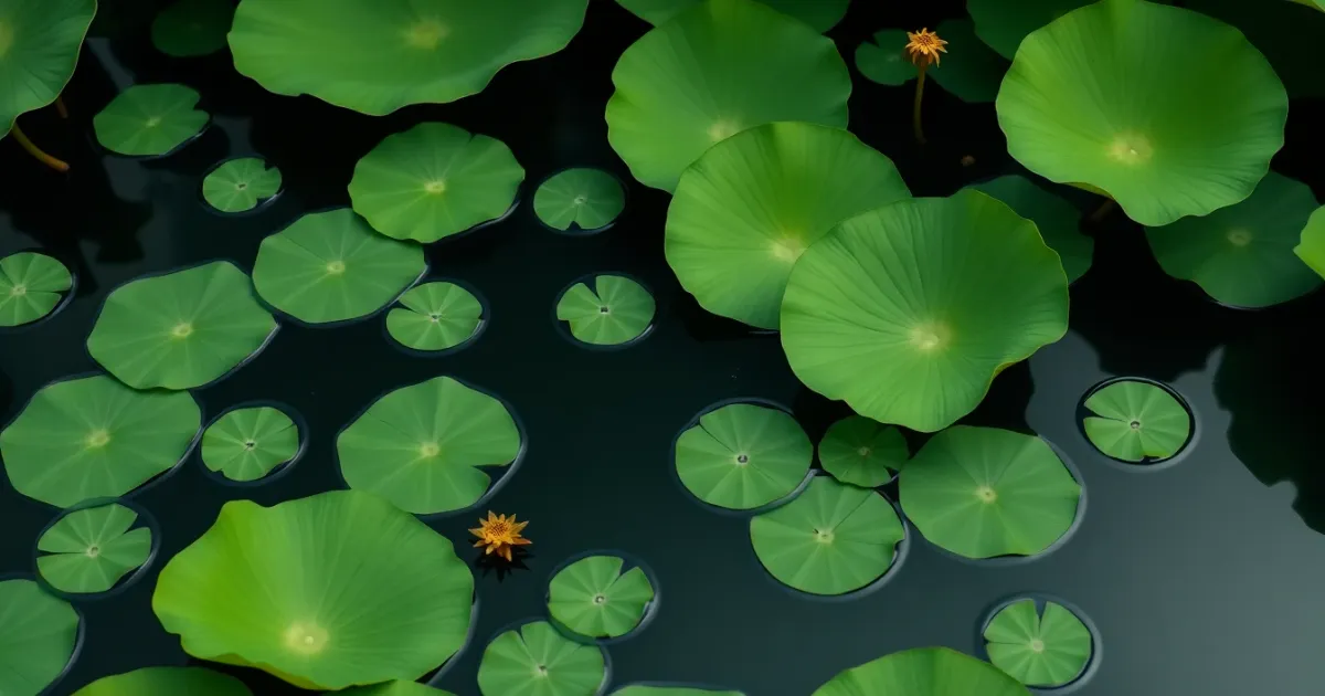 Authentic Texture for Chinese Color Lotus Pond - Traditional Chinese Colors Texture